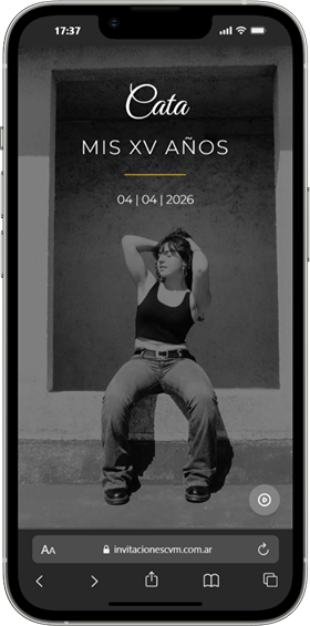 Ejemplo de invitación Premium 7