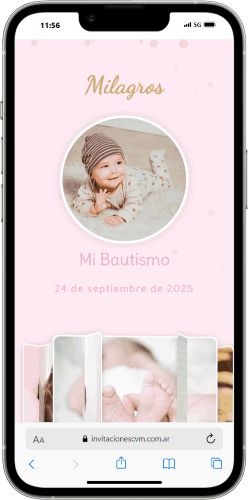 Ejemplo de invitación Premium 6