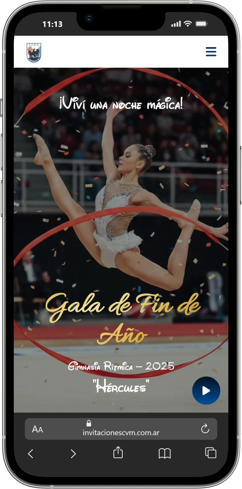 Ejemplo de invitación Premium 18